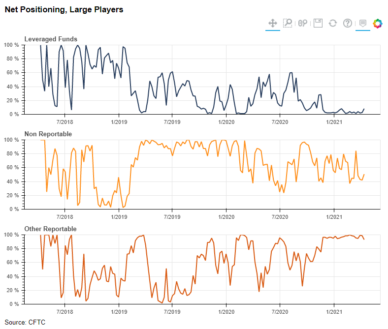 Net Positioning, Large Players